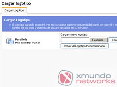 Panel Multicuenta - Cargar logotipo